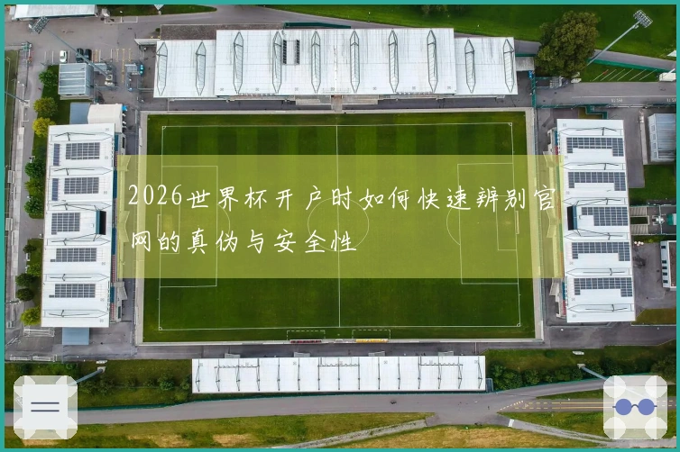 2026世界杯开户时如何快速辨别官网的真伪与安全性