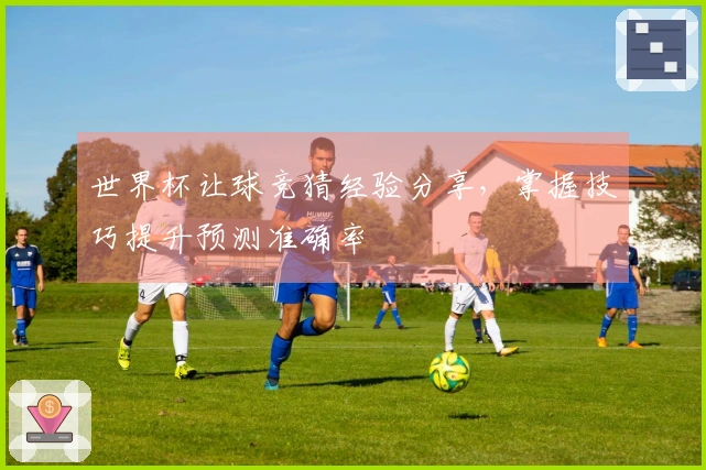世界杯让球竞猜经验分享，掌握技巧提升预测准确率